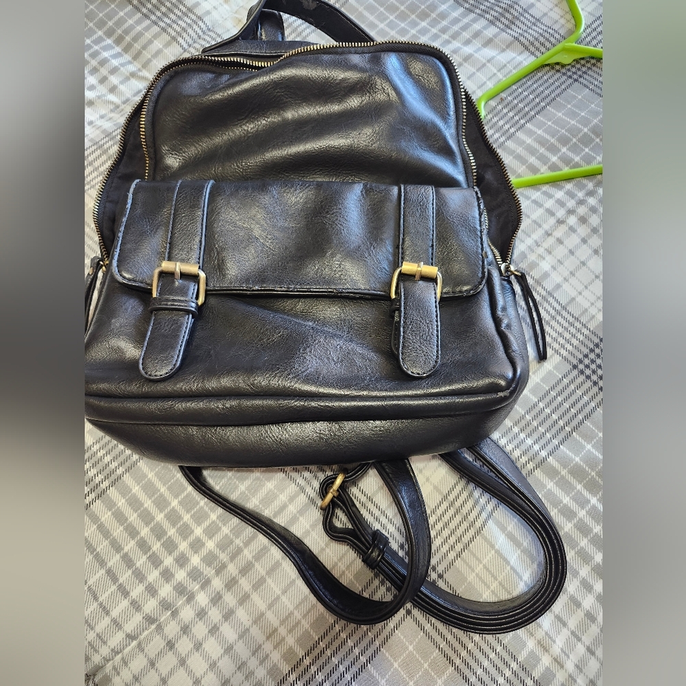 Antik Kraft Backpack Tablet Laptop Vegan Leather Bag●